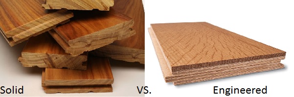 So sánh sàn gỗ tự nhiên và sàn gỗ kỹ thuật ( solid wood flooring and engineered wood flooring)