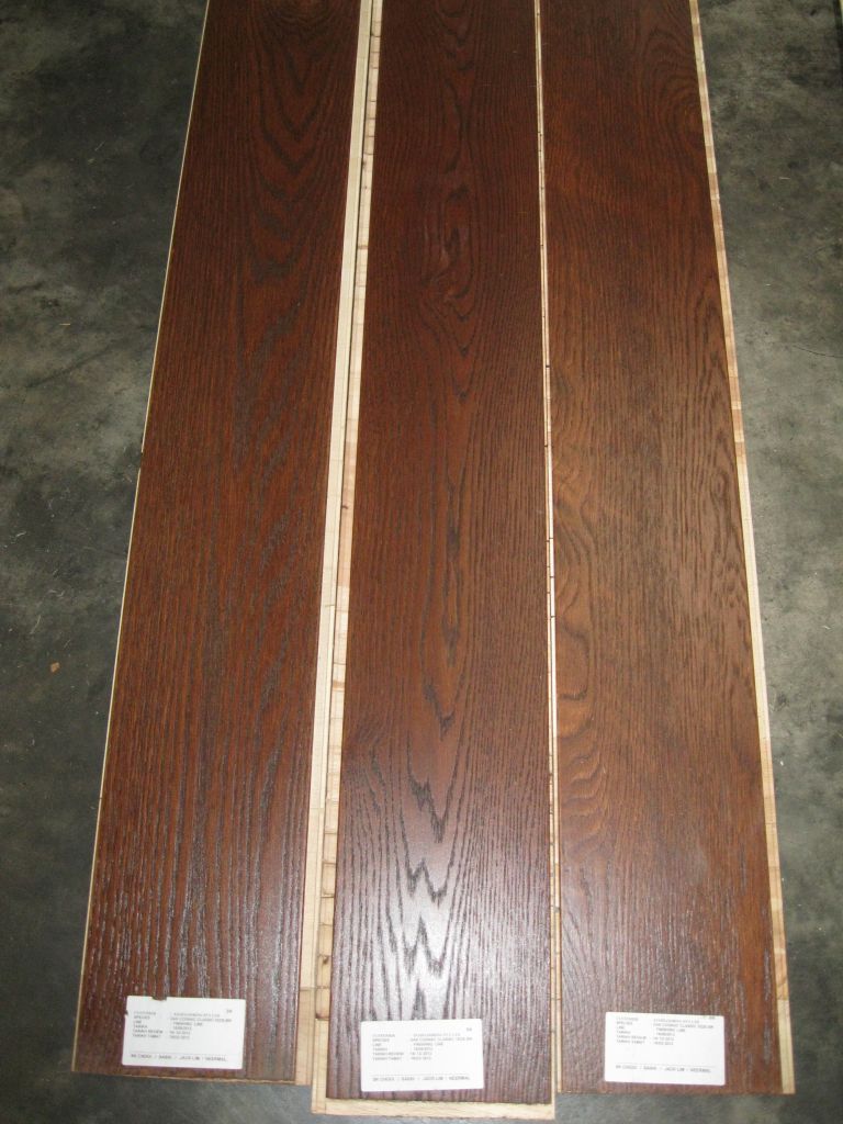 Sàn gỗ kỹ thuật White Oak - Cognac